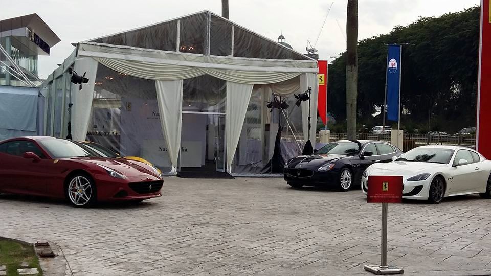 Re-launching of Ferrari and Meserati Showroom