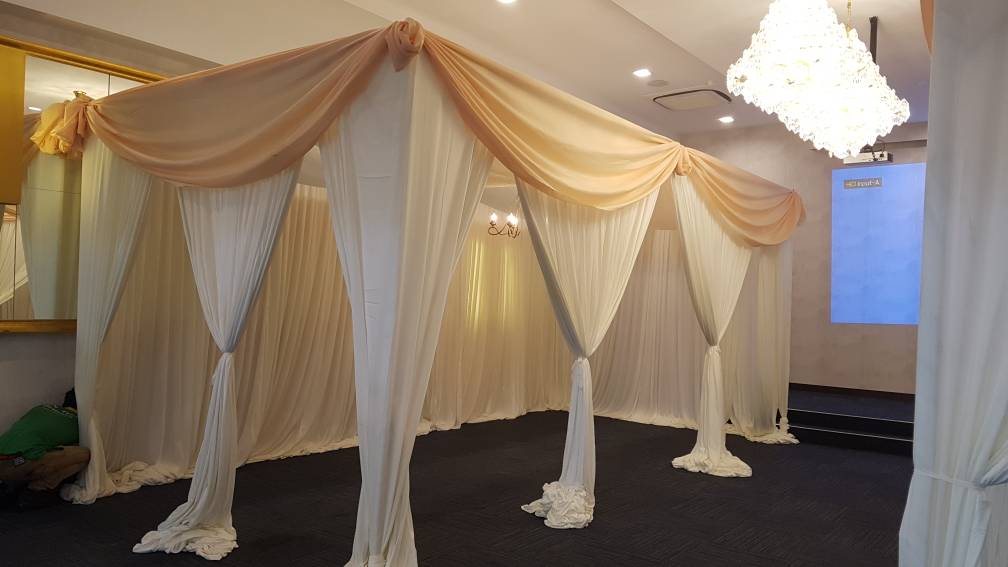 Gazebo as a massage area