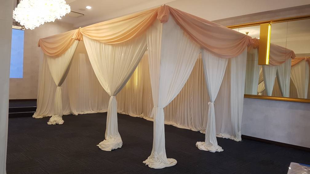 Gazebo as a massage area