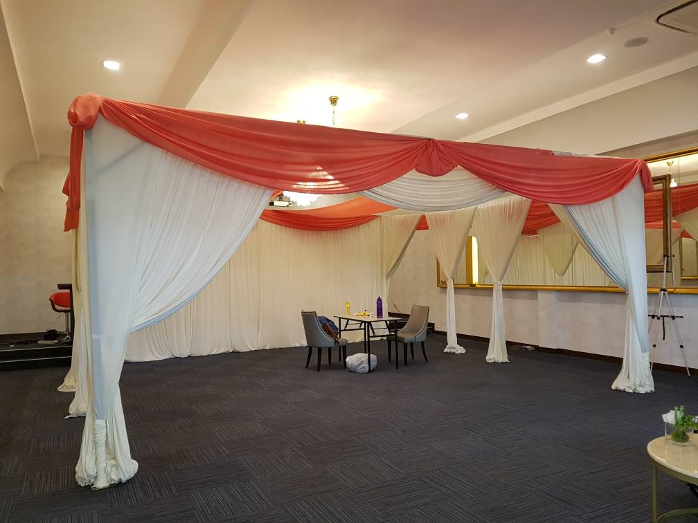 Gazebo as a massage area