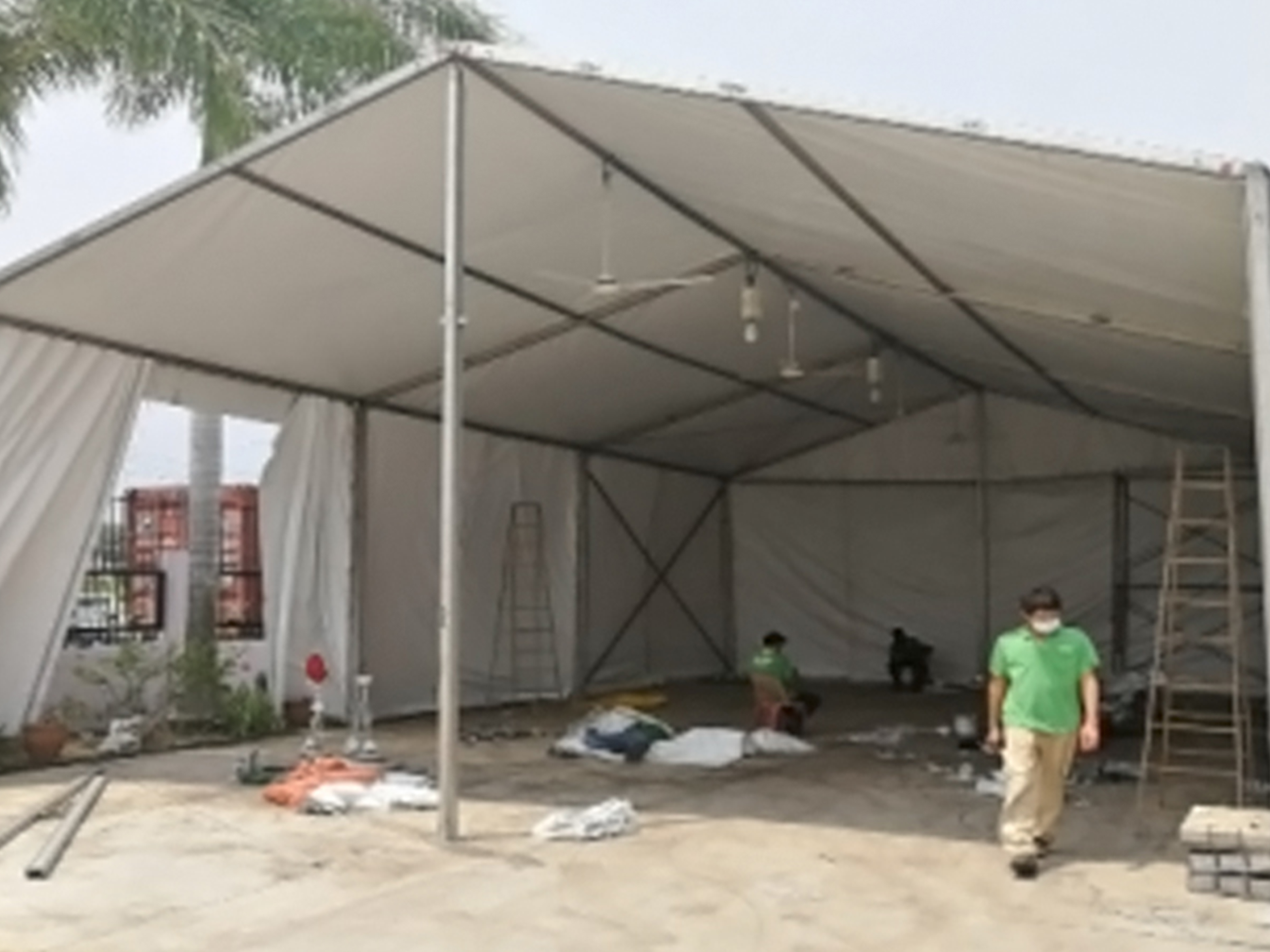 Storage Tent for Asia Poly